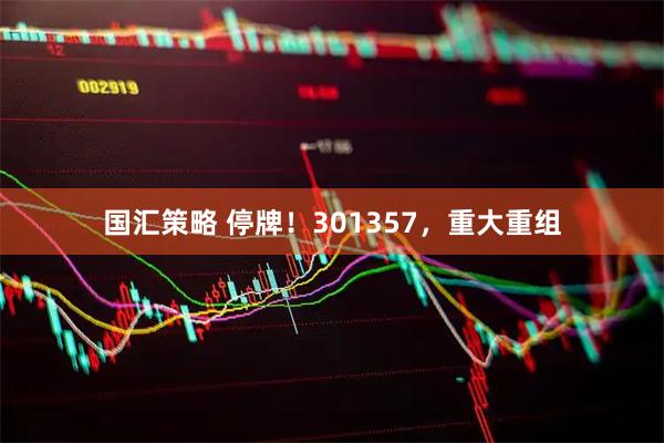 国汇策略 停牌！301357，重大重组